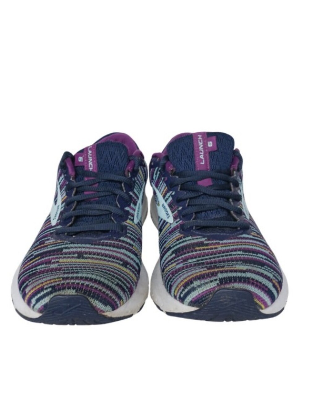 Brooks Sneakers Women's 9 Woven Multicolored Fabric Athletic Training Shoes - Picture 3 of 10